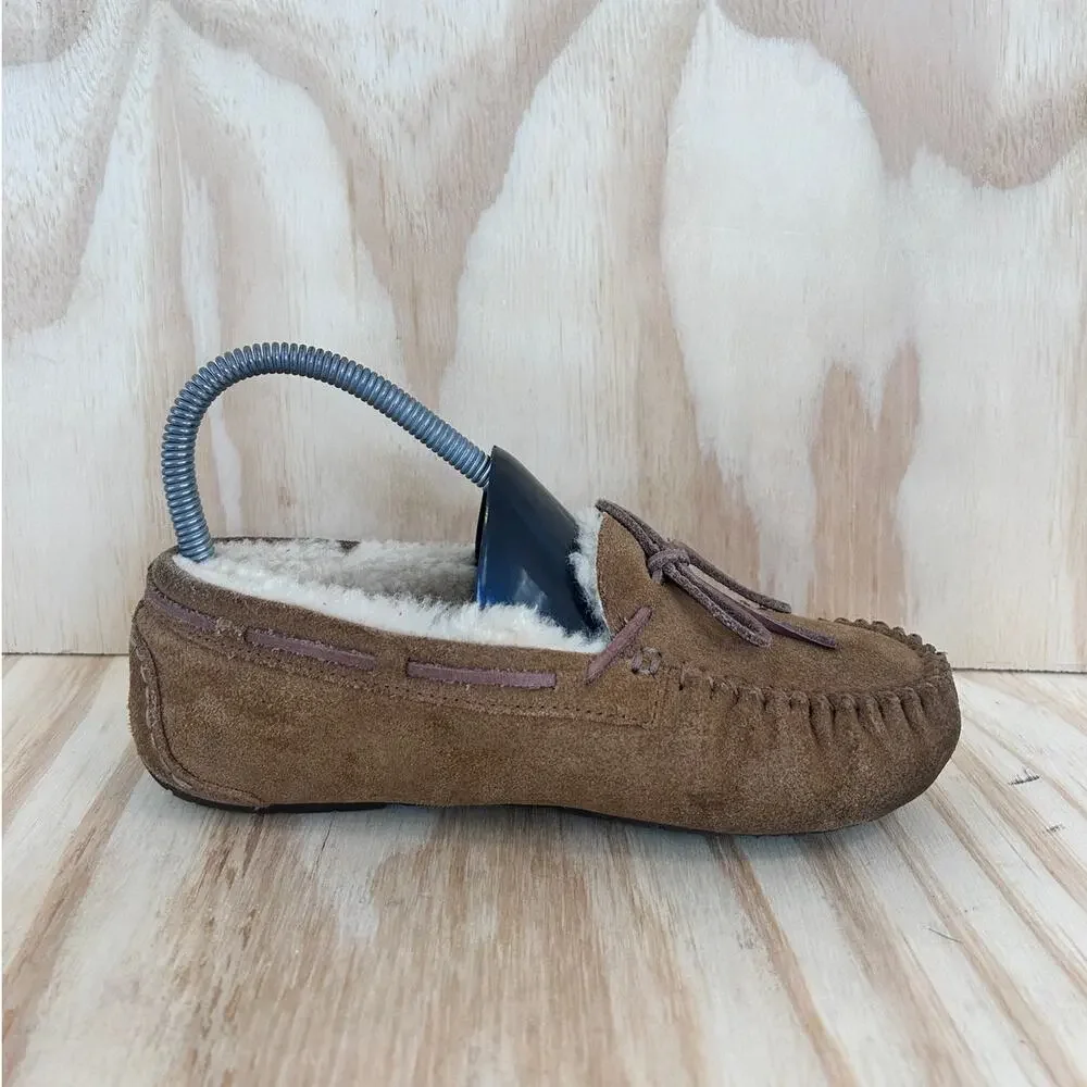 UGG Australia - Dakota - Slippers Moccasin - Broown - Kids Little - 3 - S/N 5296